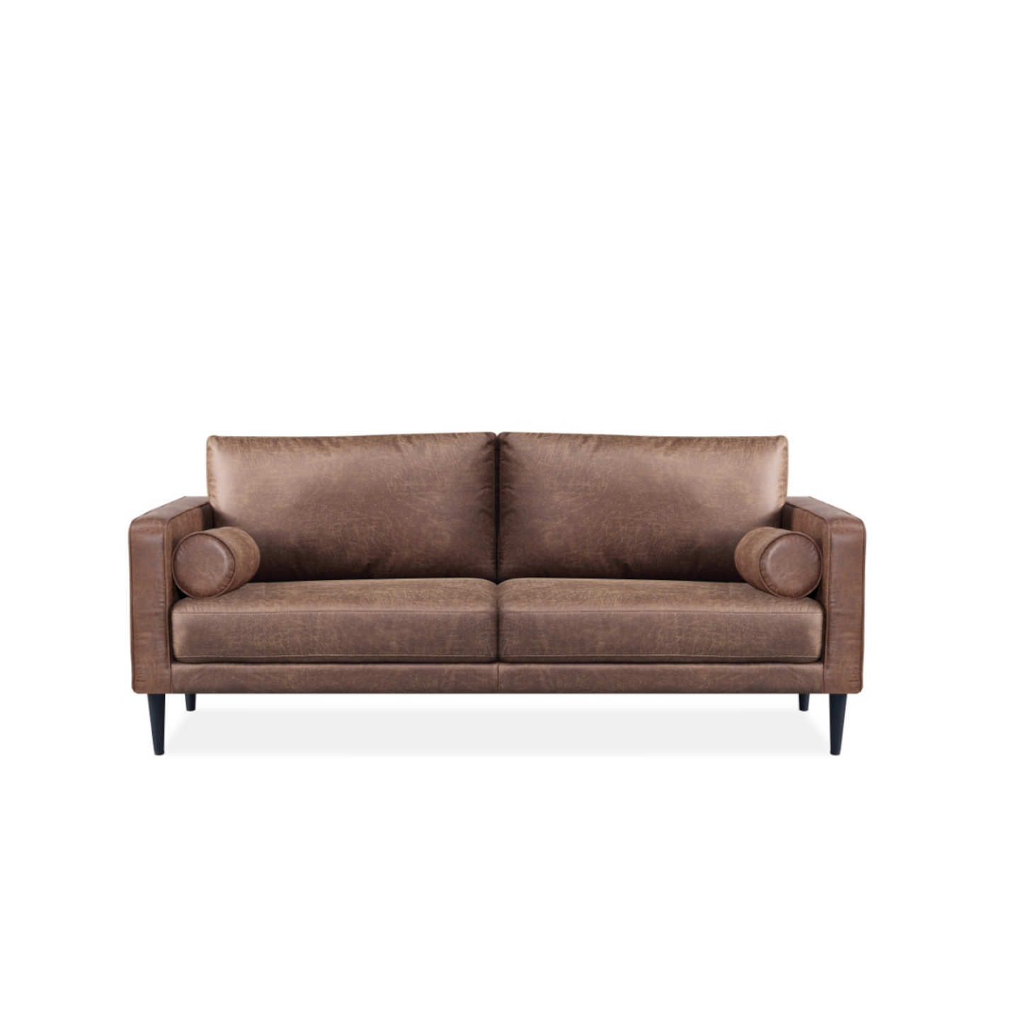 Matilda 3 seat fabric sofa - Highland saddle