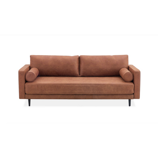 Mersey 3 seat fabric sofabed - highland buff